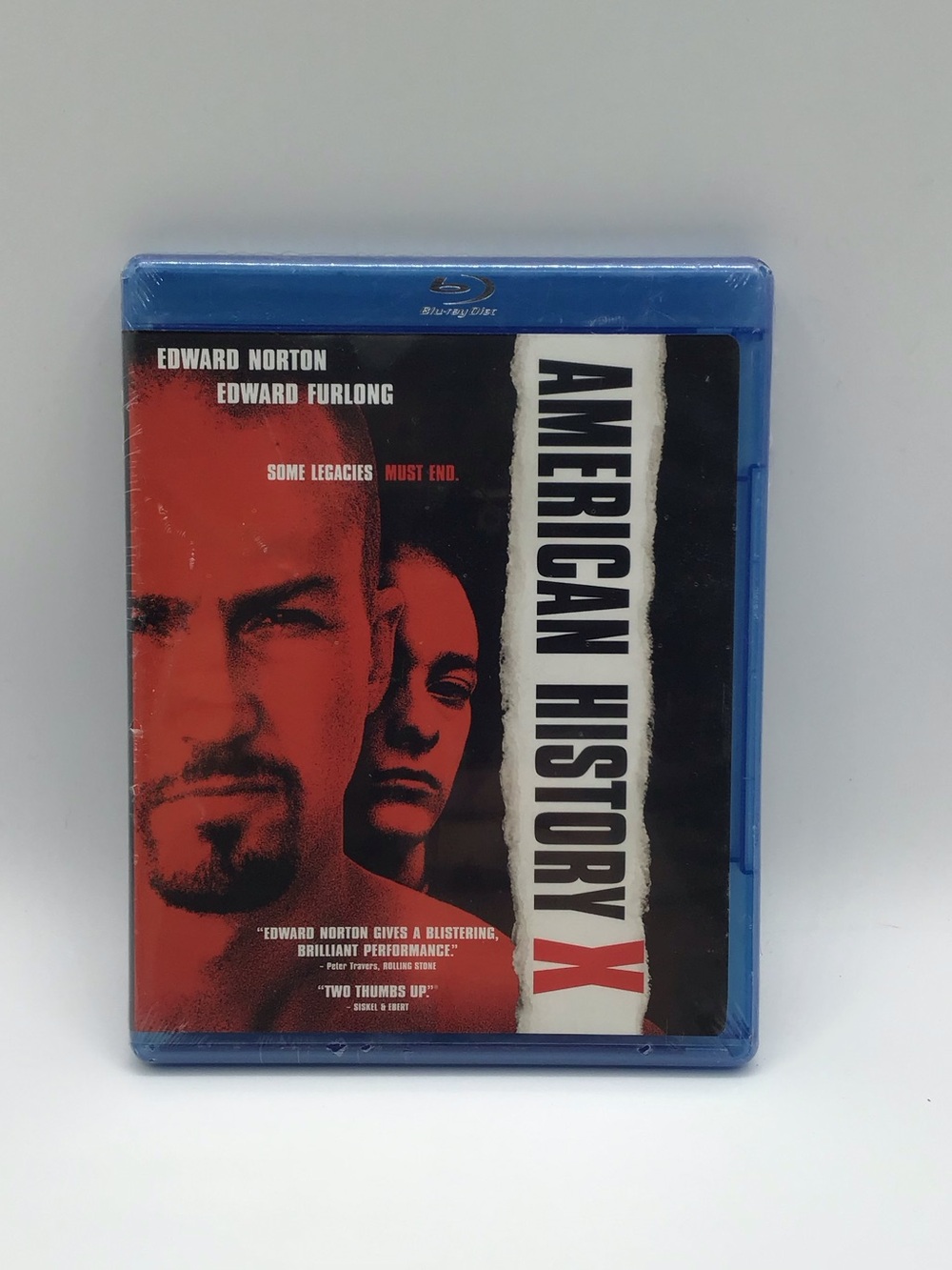 American History X Blu Ray New Sealed Edward Norton Edward Furlong Drama